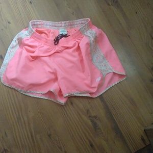 Pink Running shorts
